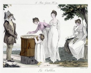 Spel: de "Vergeet" - in "The Good Genre", nr. 79, begin 19e eeuw door Unknown artist