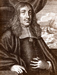 Gautier (Wouter) Schouten (1638-1704) Nederlandse ontdekkingsreiziger door Unknown artist
