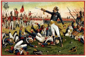 Generaal Cambronne in de Slag bij Waterloo (1815)
