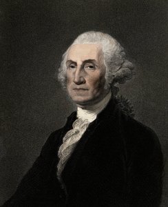 George Washington - gravure - 19e eeuw
