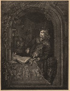 Gerard Dou of Gerrit Dou of Dow 1613-1675 Nederlandse Gouden Eeuw schilder door Unknown artist