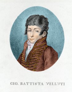 Giovanni Battista Velluti (1781-1861), laatste operacastraat.