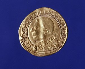 Gouden Dukaat door Leo X (1475 - 1521). door Unknown artist