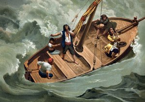 Gottfried Wilhelm von Leibniz (1646-1716), Duitse filosoof en schippers van de Adriatische Zee. Barcelona 1881