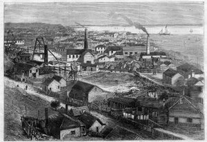 Grahamstown goudmijnen in Nieuw-Zeeland