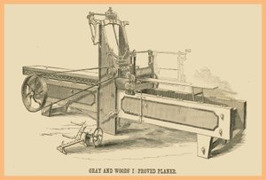 Grijs - Woods Verbeterde Schaafmachine door Unknown Artist