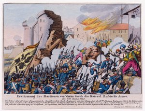 Russisch-Turkse oorlog van 1828-1829 - De bestorming van de bastions van Varna door het Russische leger in september 1828