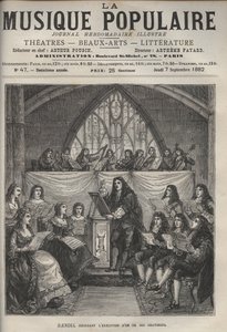 Handel dirigeert een van zijn oratoria - George Frederick Handel.