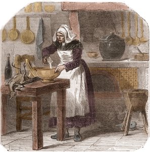 Helene Jegado (1803-1852) Franse huishoudster en seriemoordenaar door Unknown artist