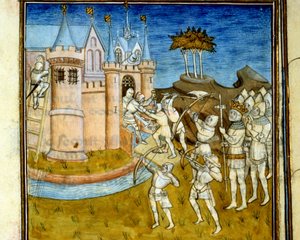 Hendrik I vocht tegen het leger van Willem de Veroveraar in 1054