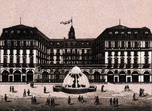Hotel Frankfurter Hof in Frankfurt, Duitsland in 