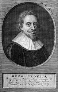 Hugo Grotius (1583-1645) (Huig de Groot), Nederlandse jurist en diplomaat.