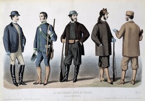 Jachtoutfits, "Le Journal des tailors"