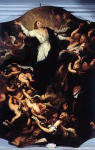 Onbevlekte Ontvangenis met Sint Filippus Neri