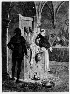 Inquisitiescène met marteling