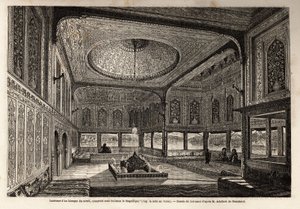 Binnenkant van een kiosk van het serail in Constantinopel door Unknown artist