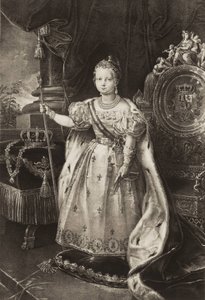 Isabella II (1830-1904). Koningin van Spanje door Unknown artist