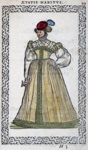 Italiaanse vrouw - in 