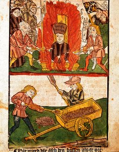 Jan Hus (of Jean Huss) door Unknown artist