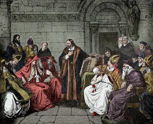 Jan Hus (of Jean Huss) door Unknown artist