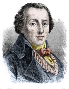 Jean-Antoine (Jean Antoine) Roucher (1745-1794), Franse dichter. door Unknown artist