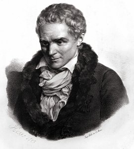 Jean-Jacques Rousseau (1712-1778), Frans-Zwitserse schrijver en filosoof door Unknown artist