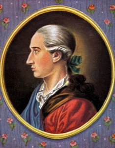 Johann Wolfgang von Goethe door Unknown artist