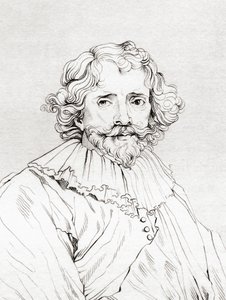 Johannes Vorstermans, ca. 1643 – ca. 1700. Uit The Historic Gallery of Portraits and Paintings, gepubliceerd in 1808. door Unknown Artist