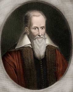 Joseph Justus Scaliger - gravure - 19e eeuw door Unknown artist