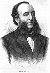 Jules Ferry (1832-1893), Franse politicus.