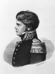 Jules Poret de Blosseville. Franse ontdekkingsreiziger, zeeman en geograaf. 1802-1833. door Unknown artist