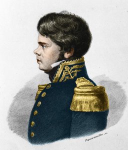 Jules Poret de Blosseville. Franse ontdekkingsreiziger, zeeman en geograaf. 1802-1833.
