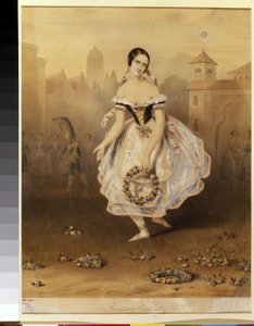 De Italiaanse ballerina Fanny Cerrito