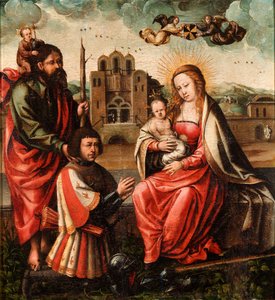 De maagd van Christoffel Columbus door Unknown artist
