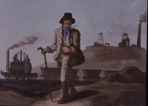 Arbeider, vroege industriële revolutie, begin 19e eeuw