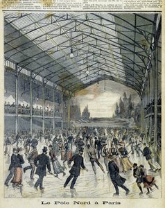 De Noordpool in Parijs: Parijzenaars schaatsen - in 