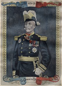 Generaal Francois Oscar de Negrier 1839-1913 - gravure in 