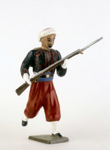 Loodsoldaat: de Zouaaf. door Unknown artist