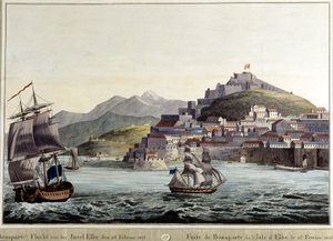 Ontsnapping van Napoleon Bonaparte van het eiland Elba 26/02/1815