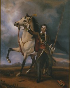 Luitenant (later Kapitein) Charles Swanston, Poona Ongeregelde Ruiterij door Unknown artist