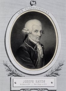 Medailonportret van Musicus Franz Joseph Haydn (1732-1809)