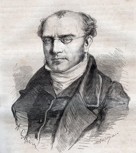 Louis-Chrysostome (Louis Chrysostome) Michel di Michel de Bourges 1797-1853 Franse advocaat en politicus. door Unknown artist
