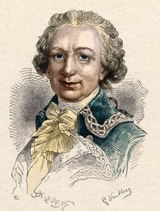 Louis Antoine, Graaf van Bougainville (1729-1811), Franse navigator. door Unknown artist