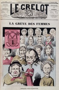 Louise Michel leidt een vrouwenstaking