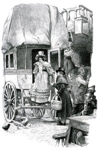 Madame Bovary, illustratie voor de roman van Gustave Flaubert door Unknown artist