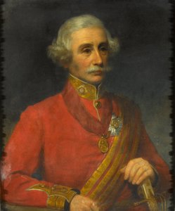 Luitenant-generaal Sir Peter Melvill door Unknown