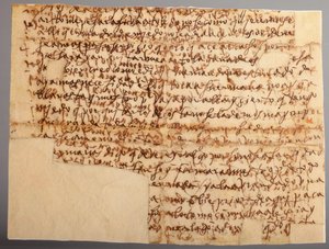 Manuscript. Brief nr. 7 aan de monniken van Beas de Segura. Papier. Deel 2. 18 november 1585 door Unknown artist