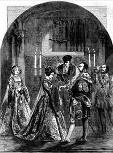 Huwelijk van Anne de Boleyn door Unknown artist