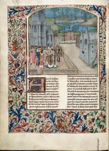 Huwelijk van Edward II met Isabella van Frankrijk door Unknown artist