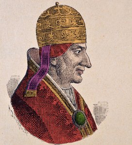Middeleeuwen: voorstelling van paus Alexander III